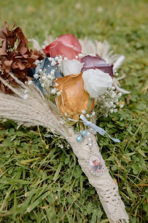 Wedding bouquet by Port Petals